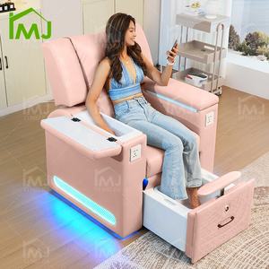 Station de Salon de Manucure Fauteuil Évier Spa pour les <span class=keywords><strong>Pieds</strong></span> sans Tuyaux Chaise de Pédicure de Luxe et Manucure - Product Image 2