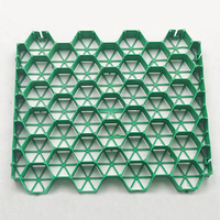 Grille de plantation d'herbe en nid d'abeille en plastique HDPE personnalisable pour les parkings extérieurs Allée de feu renforcée