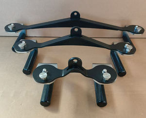 Yeni 360 ° döndür 3 in 1 takım Lat Pulldown Bar kolu spor Fitness eki geri eğitim için kablo makinesi Mag sapları - Product Image 6