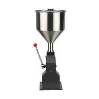 Machine de remplissage manuelle haute précision pour cosmétiques et boissons, pour shampoing, gel, liquides visqueux, 5-50 ml, avec transmission par engrenages, facile à utiliser