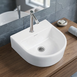 Nabeila — lavabo de Table en céramique, armoire en pierre élégante, armoire d'angle, nouveau modèle, prix le plus bas - Product Image 2