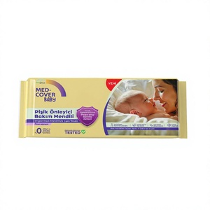 Lingettes nettoyantes pour bébés nouveau-nés, sans alcool, extra douces, à l'eau purifiée, pour peaux sensibles - Product Image 1