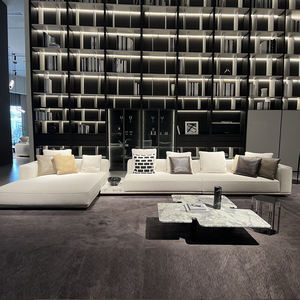 थोक कारखाने टिकाऊ सफेद लिविंग रूम सोफा आधुनिक लक्जरी घर रहने वाले कमरे सोफे - Product Image 2