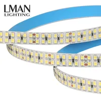 Haute qualité double rangée IP20 360leds/m 15mm largeur DC24V 22W SMD 2835 led bande lumineuse