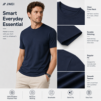 Camisetas JNEI para Hombre, Camiseta Transpirable con Protección UV y Aislamiento Térmico de 150 g/m², para Uso Diario