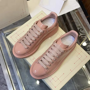 Zapatos de Diseño Retro de Lujo 2026 para Hombre y Mujer, con Aumento de Altura, Color Sólido, con Cordones, Parte Superior de Cuero, Transpirables y Suaves - Product Image 4