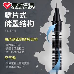 SIGNING PEN FINE TYPE Gel Pen Nachfüllung Schnellt rockn ender Kugelschreiber Großhandel Nachfüllbare direkte flüssige Tinte 3 Farben Hohe Kapazität Blau - Product Image 5