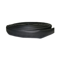 Tuyau d'incendie noir NBR à double revêtement 20 bars 50 mm (2 po) 60 m, durable, flexible, haute pression pour équipement de lutte contre l'incendie
