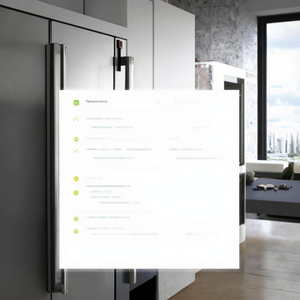 Thermomètre de réfrigérateur WiFi MOCREO avec alarme de congélateur, alerte par e-mail, notification via application, enregistrement des données, exportation, sans frais d'abonnement - Product Image 4