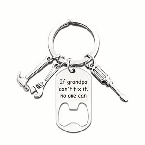 Porte-clés décapsuleur étanche en acier titane personnalisé style squelette, impression typographique Halloween, cadeau promotionnel avec logo personnalisé - Product Image 1