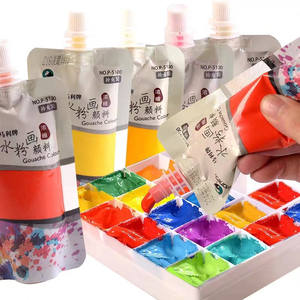 Haute qualité Maries <span class=keywords><strong>100ml</strong></span> <span class=keywords><strong>Gouache</strong></span> couleur Art étudiants <span class=keywords><strong>Gouache</strong></span> professionnelle pour dessin et impression - Product Image 4