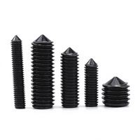 Vis à tête cylindrique à six pans creux en acier au carbone de grade 129, zinguées noir et oxydées noires, vente en gros, approvisionnement direct usine
