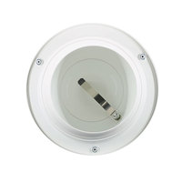 FK043 NS 245mm RAL9016 Diffuseur de buse à jet réglable en aluminium avec revêtement en poudre blanc