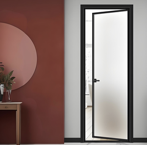 A60 lửa Đánh Giá cửa nhôm cửa 60 phút chống cháy kính cường lực cho báo cáo thử nghiệm nhà máy biệt thự thoát hiểm thương mại - Product Image 6