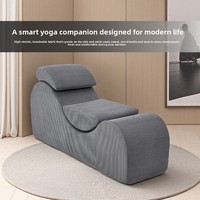 Hochelastisches, druckresistentes PU-Leder Modernes Minimalistisches Sofa Multifunktionale Internet-Trend Chaiselongue Loveseat