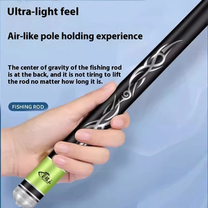 <span class=keywords><strong>Daiwa</strong></span> <span class=keywords><strong>Canne</strong></span> à pêche télescopique en fibre de carbone pour la carpe-Pêche en eau douce à action lente - Product Image 4