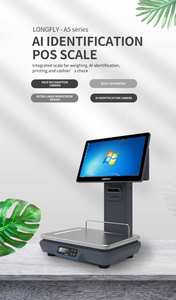 Báscula Inteligente con IA <span class=keywords><strong>LongFly</strong></span> ACS-A5 con Pantalla Táctil, Sistema Operativo Windows/Android, Garantía de 2 Años para Pesaje en Supermercados - Product Image 3