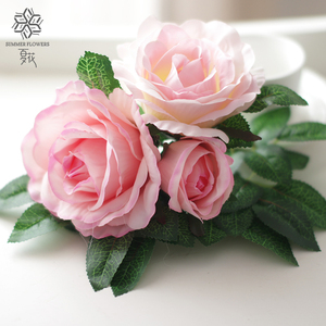 Tissu en soie pour décoration de mariage à la maison, flûtes roses rouges, blanches et roses, décoration artificielles à vendre, 12 pièces - Product Image 2