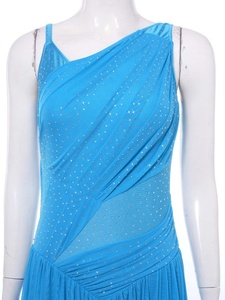 Vestido de Danza Lírica para Mujer, Venta al Por Mayor, Vestidos Largos para Danza Moderna, Traje para Actuaciones en Escenario, Espectáculos y Competiciones - Product Image 3