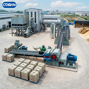 Projet complet de machine à granulés de bois, ligne de production de granulés de combustible biomasse à partir de sciure de bois avec broyeur, concasseur, sécheur et pelletiseur - Product Image 1