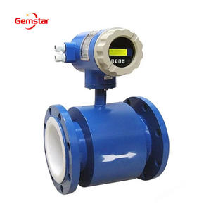 Bidirectionele vooruit-achteruit SS304 water-olie-brandstof RS485 HART <span class=keywords><strong>4</strong></span>-<span class=keywords><strong>20mA</strong></span> puls digitale slimme elektromagnetische debietmeter - Product Image 1