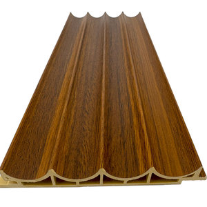 Usine Foshan WPC de panneau cannelé pour décoration murale intérieure - Product Image 4