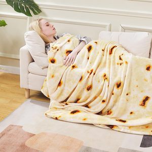 Manta de Franela Personalizada con Diseño de <span class=keywords><strong>Pizza</strong></span> Tortilla, Manta Redonda con Estampado Divertido de Comida para Decoración del Hogar y Regalo - Product Image 5