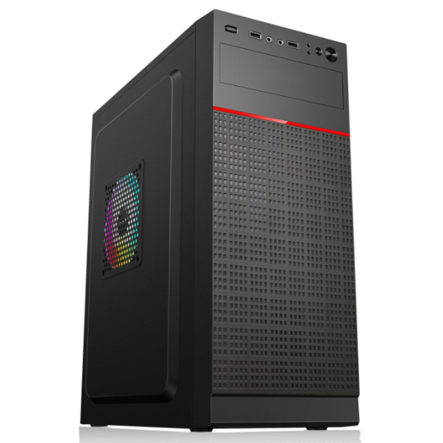 High Quality Office Computer case with CD Slot ATX/MATX Office Pc Computer case Desktop Pc case for PC Parts