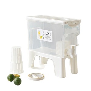 Cold Water Jug With Faucet 3.5L Plastic Lid Refrigerator Use High Temperature Resistant - Product Image 4