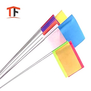 सिंचाई के लिए चीन कस्टम लोगो तार हिस्सेदारी अंकन झंडे - Product Image 5