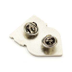 卸売 小型 エンボス加工 メタルロゴタグ 金/銀メッキ 2インチサイズ ハンドバッグ 財布 衣類用 刻印ブランド名 クラフト - Product Image 3