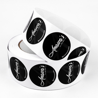 Autocollants Personnalisés Logo en Vinyle Imperméable Durables pour Emballages de Marque, Résistants aux Déchirures et aux UV