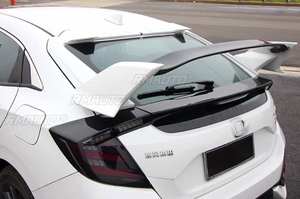 Aileron de coffre arrière en plastique ABS pour Honda Civic 10ème génération 2016-2020, accessoire extérieur pour véhicule berline - Product Image 5