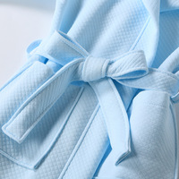 Peignoir en coton à couche d'air pour enfants, toutes saisons, motifs animaux et personnages de dessins animés (ours), pyjama, vêtements de nuit, tenue d'intérieur et d'extérieur