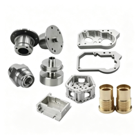 Service d'usinage CNC à tolérance stricte, composants en alliage d'aluminium sur mesure pour accessoires de dispositifs de contrôle électronique