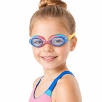 Lunettes de natation junior anti-buée, protection UV, étanches, en silicone souple, pour enfants de 6 à 11 ans, filles et garçons, piscine, plage