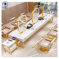 Prima incassable taille personnalisée Cct 3000k-6000k cadre capteur tactile forme de pilule miroir de salle de bain Led rétro-éclairé avec lumière LED