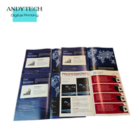 Brochures et manuels personnalisés imprimés à piqûre à cheval pour salons professionnels - Impression numérique sur papier offset avec plastification personnalisée