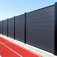 WPC Schuttingpanelen Groothandel Duurzaam Waterdicht UV-bestendig Privacy Schutting Ecologisch Composiet Schutting Buiten Tuin Boerderij