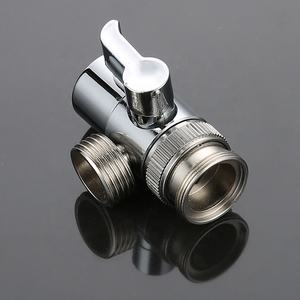 Robinet universel 1/2 pour hôtel, de qualité économique et moderne, avec adaptateur WC en laiton chromé, vanne à boisseau sphérique d'<span class=keywords><strong>angle</strong></span> 3 voies facile à installer - Product Image 4