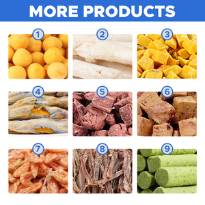 OEM ODM Chine Aliments pour animaux de compagnie lyophilisés à bas prix, diverses saveurs et formes, teneur élevée en protéines, friandises pour chats et chiens, secs - Product Image 4