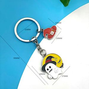 Halloween Theme Key Chain Ghost Hat <b>Custom</b> Metal <b>Keychain</b> for Wedding Favors (Rose Gold Finish) - Product Image 1