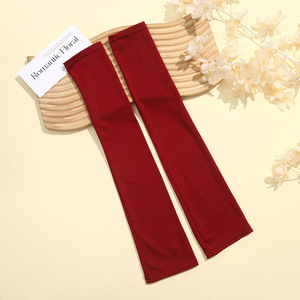 Manicotti da Ciclismo Unisex per Adulti Personalizzati con Stampa UV 100% Poliestere Traspirante 30g Protezione Solare Estiva 'Cool Summer Ice' - Product Image 3