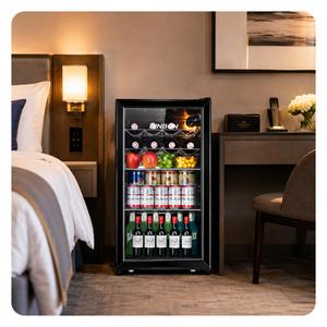 Mini Nevera Portátil de Alta Calidad de 108L para Uso en el Hogar y Hoteles, Refrigerador de Enfriamiento Eficiente Energéticamente, Diseño Ecológico - Product Image 2
