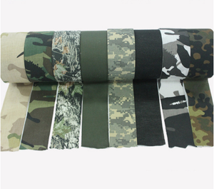 Bande de camouflage auto-adhésive de 5cm de large Matériau en coton de 5m de long Spot étanche pour une utilisation en extérieur dans le désert de la <span class=keywords><strong>jungle</strong></span> - Product Image 4