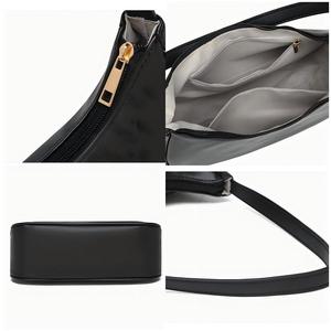 Borsa Mini pochette in pelle sintetica con chiusura a cerniera graziose borse a tracolla impermeabili da donna - Product Image 3