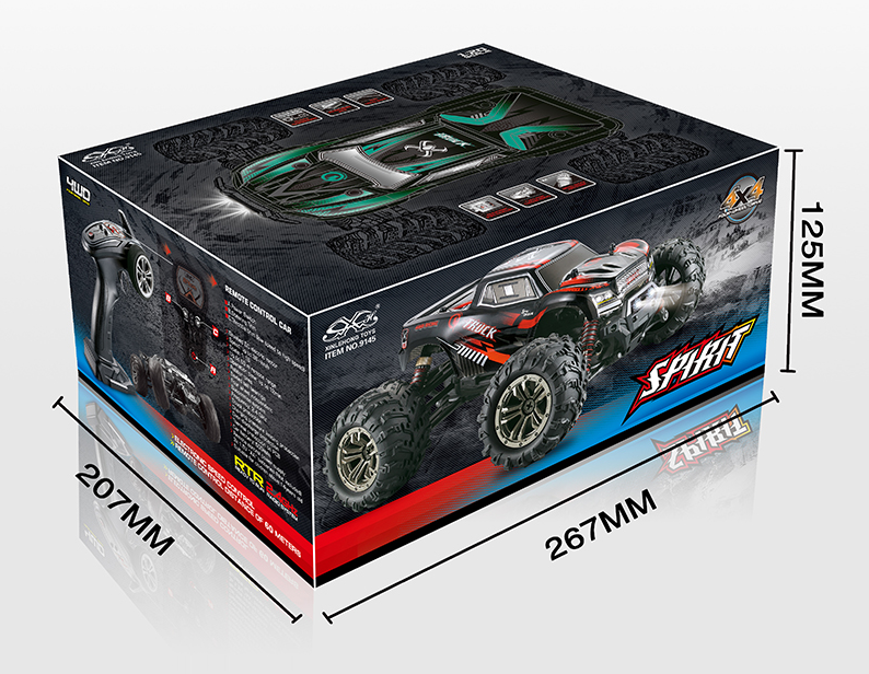 オフロードRCカー ラジコンカー 9145 RCトラック 四輪駆動 1/20 レーシングカー リモコン