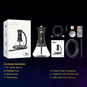 Shisha de acrílico moderno con espejo de alta calidad Gravity Hookah Set Factory Shisha Hookah - Product Image 4
