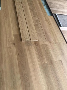 Parquet massif en chêne blanc européen multicouche, naturel, pour intérieur, en bois d'ingénierie à lattes larges - Product Image 4