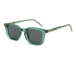 Gafas de Sol Cuadradas Estilo Europeo Americano para Hombre y Mujer, Lentes Polarizadas UV400, Protección Solar Versátil - Product Image 2